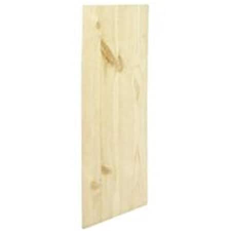 Deluxdesigns 30 in. Wall End Pine Cabinet Panel DE2629889